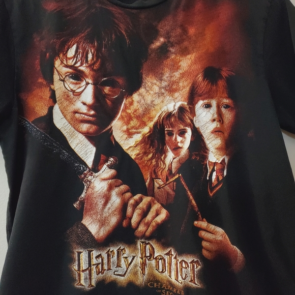 Vintage Y2K - Harry Potter and the Chamber of Secrets graphic tee (with Dobby!) - Picture 4 of 7